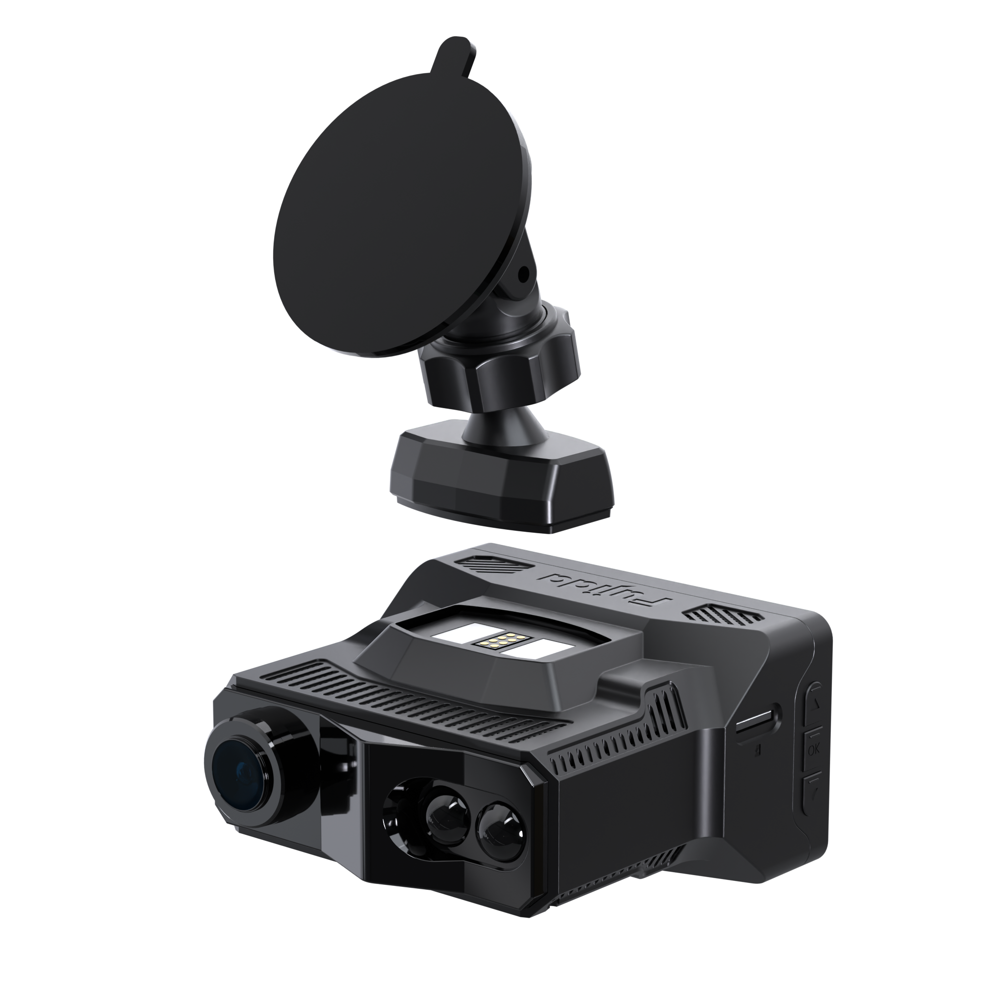 9225400 Видеорегистратор с радар-детектором Fujida Karma One WiFi с GPS STDN-0101369 - Вид №4