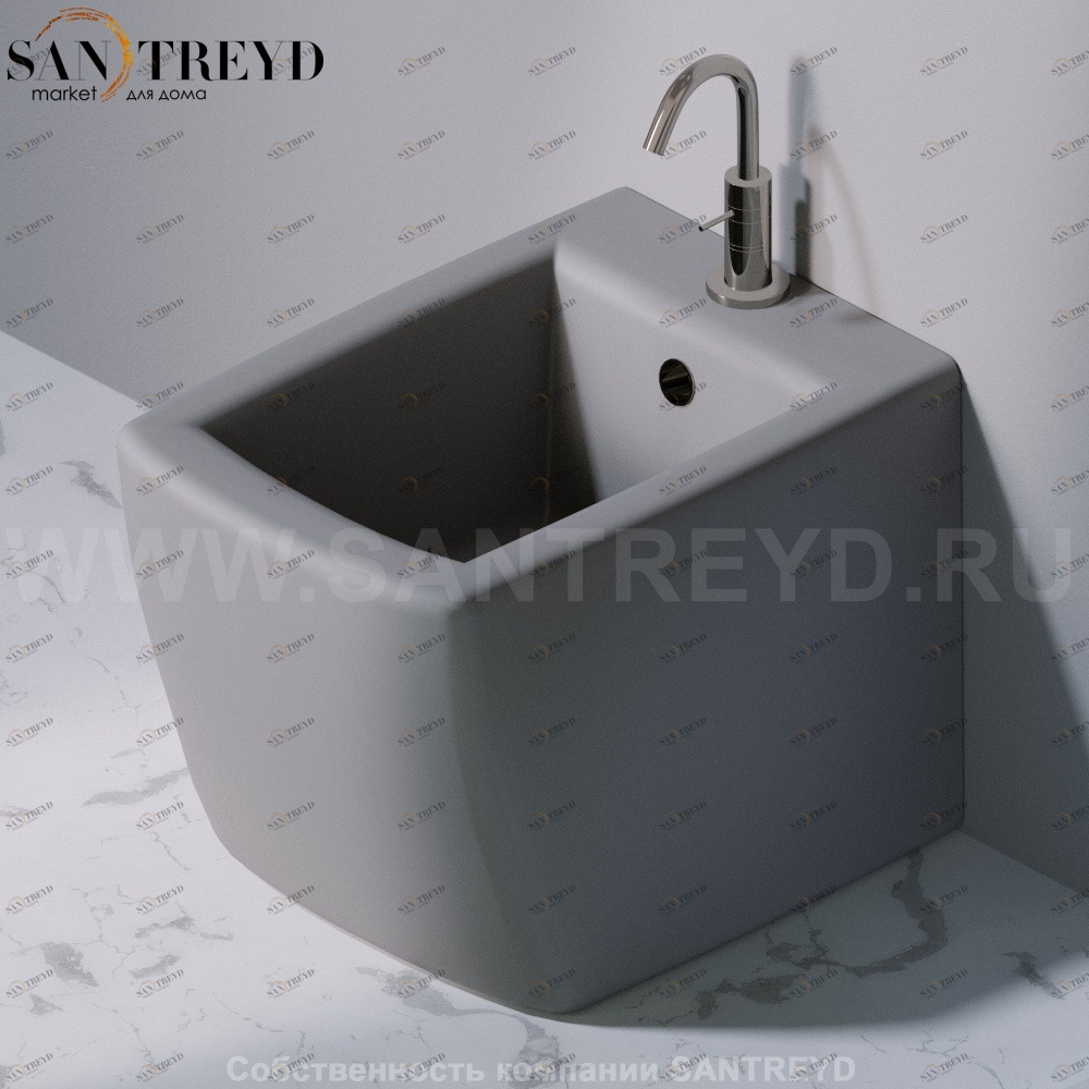 S502116 Биде напольное SQUARE A. e T. Italia AeT ITALIA