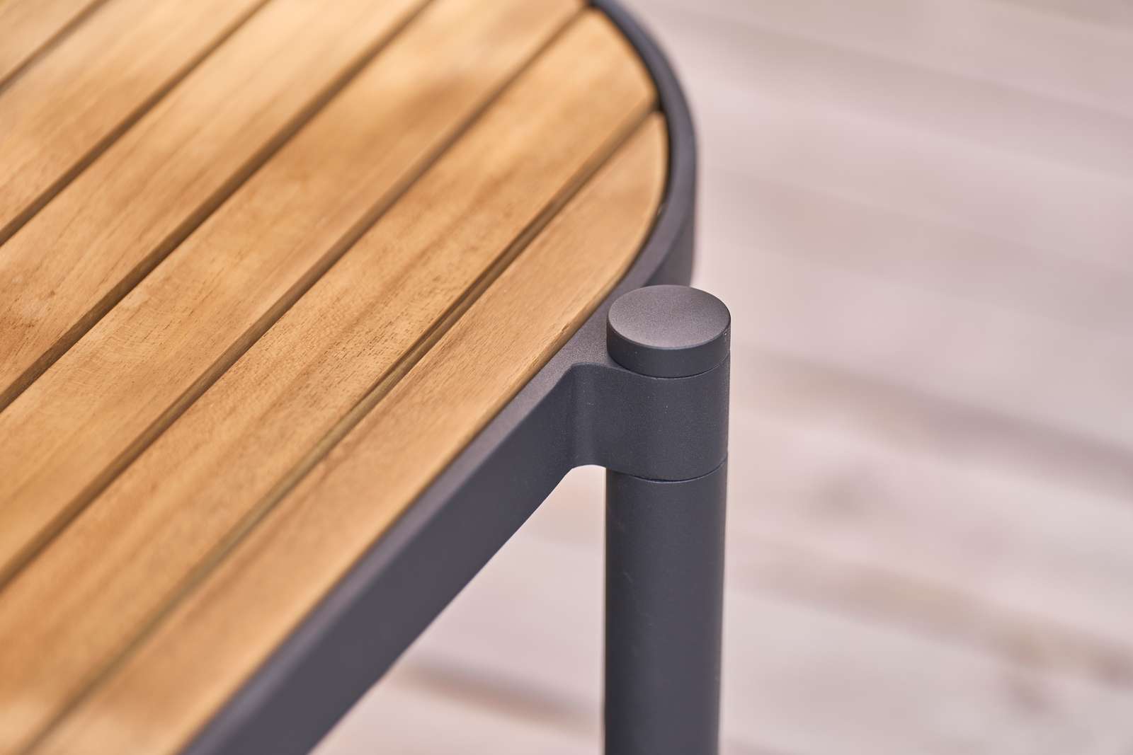 Садовая скамейка из тикового дерева со встроенной плантатором Mindo Mindo 117 ARCH-00046042 - Вид №4