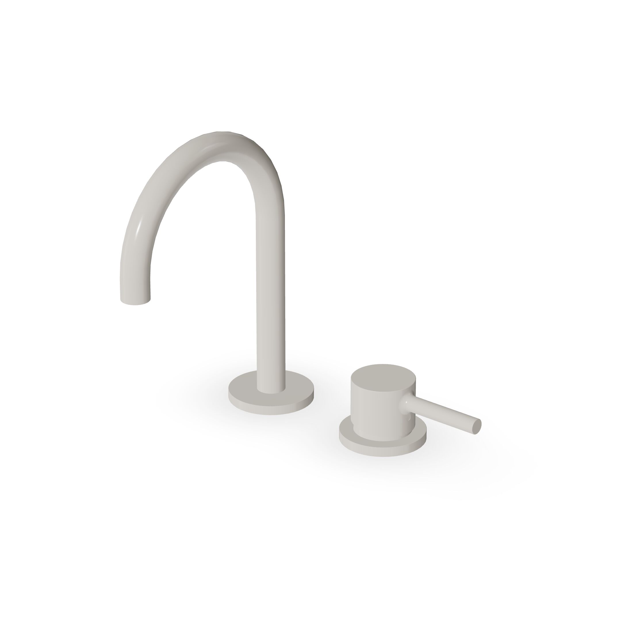 Смеситель для раковины с 2 отверстиями и аэратором Zucchetti Pan S ARCH-00056345 - Вид №17