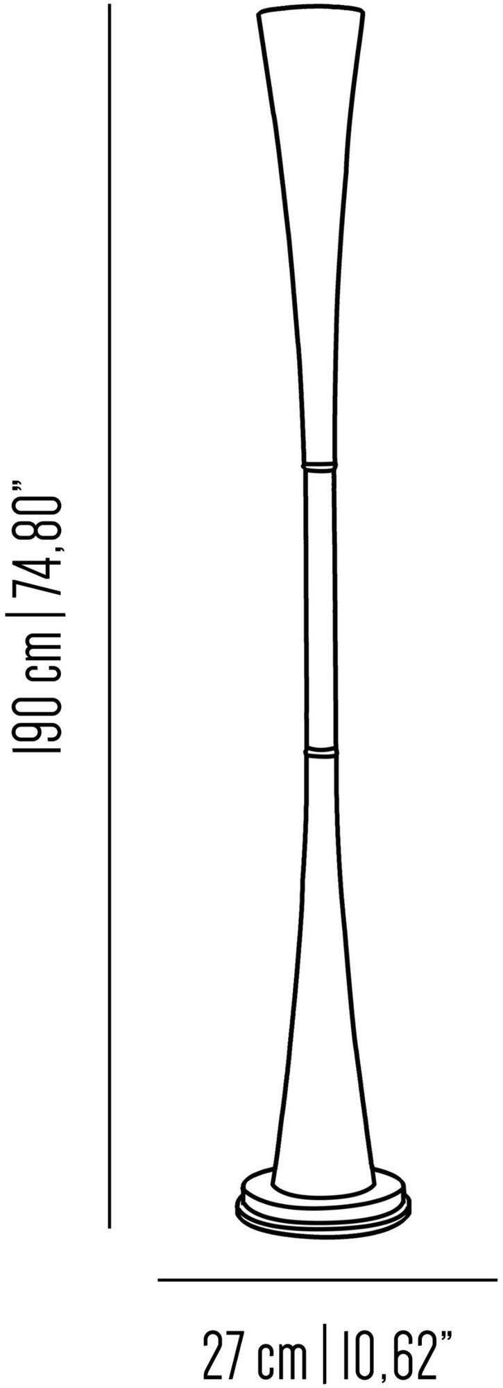 Il Bronzetto Торшер из железа Iconic Icon02 - Вид №1