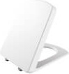 Сиденье для унитаза Sorti Duroplast, белое с металлическими петлями / KC2102.01.0000E Sorti Creavit 