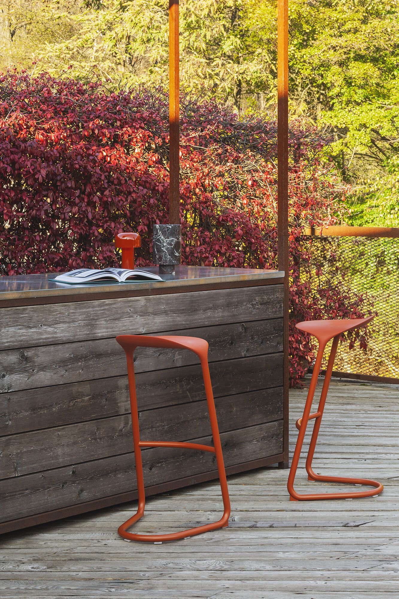 Полиуретановый садовый стул Lapalma CROSS OUTDOOR ARCH-00128490 - Вид №1