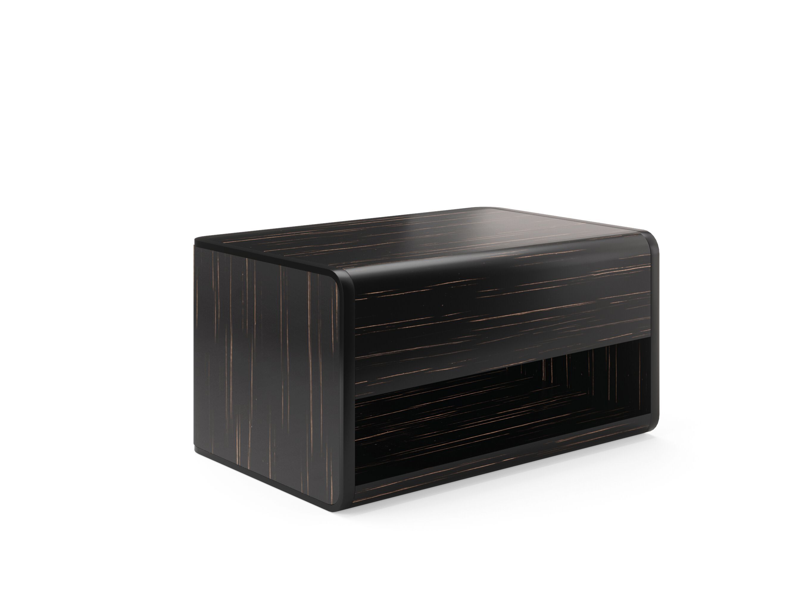 Деревянная квадратная тумбочка с ящиками PRADDY Metro ARCH-00102046 - Вид №1