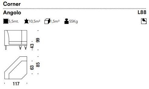 Moroso Модульный модульный диван со съемным чехлом sun-id-1421740 - Вид №4