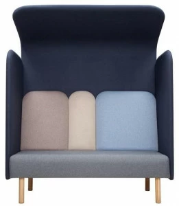 SOFTREND Диван / офисный остров из ткани August