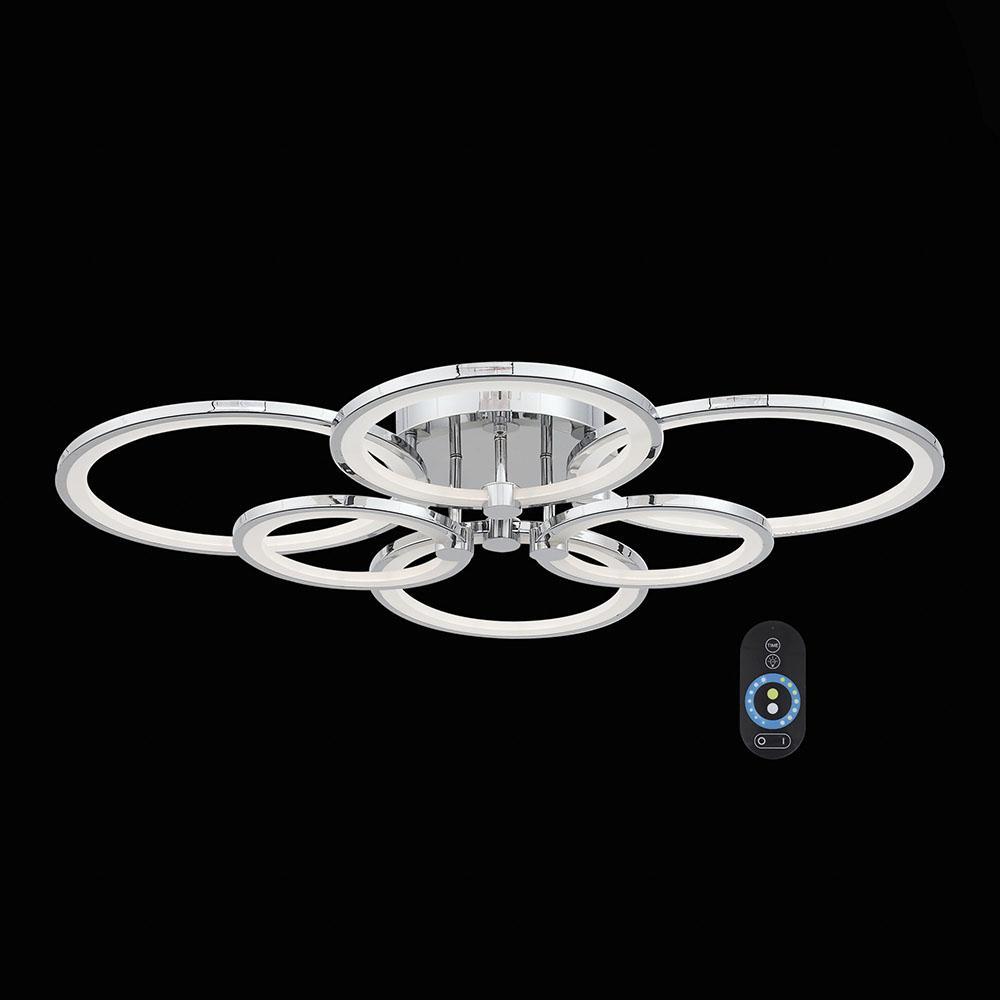 Потолочная светодиодная люстра ST Luce Twiddle Dimmer SL867.102.06 ST LUCE ДИЗАЙНЕРСКИЕ, TWIDDLE DIMMER 137045 Хром  - Вид №3