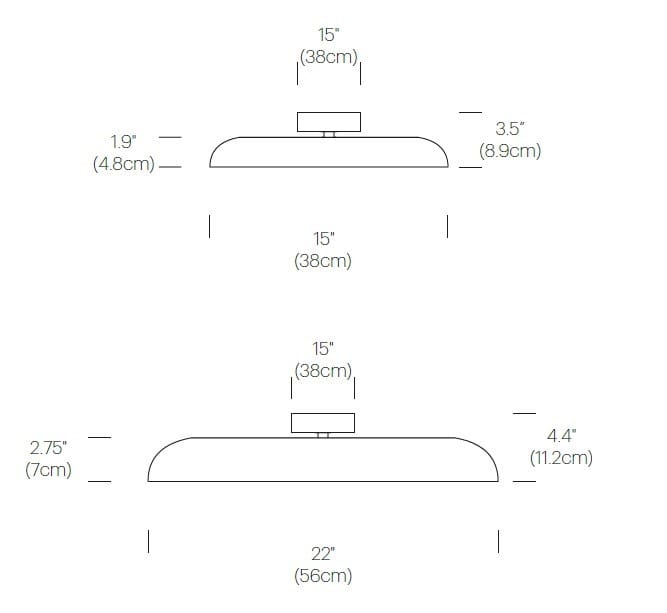 Металлический светодиодный настенный светильник Pablo Designs Nivél ARCH-00091142 - Вид №6