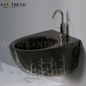 S512406P Биде подвесное OVAL A. e T. Italia