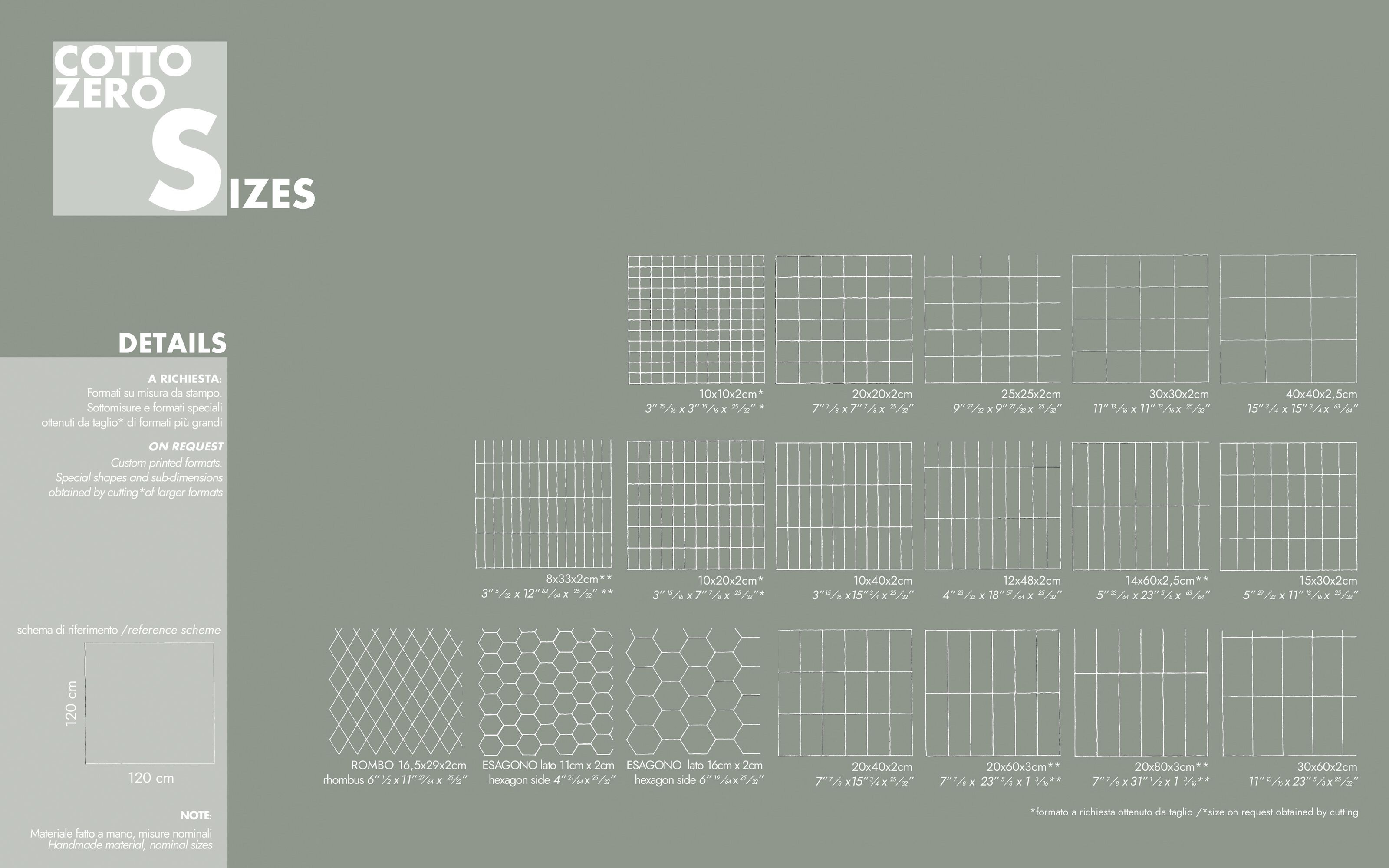 Терракотовый пол/покрытие ручной работы Danilo Ramazzotti Cotto Zero Terre Pure ARCH-00041281 - Вид №3