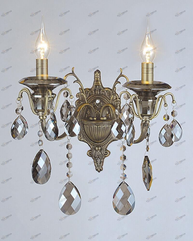 Бра настенное бронзовое Lumien Hall "Амиас" 20089.02.05.02 LUMIEN HALL АМИАС 00-3888952 Бронза 