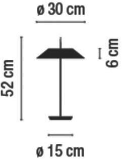 Vibia Настольная светодиодная лампа с диммером Mayfair 5505 - Вид №9