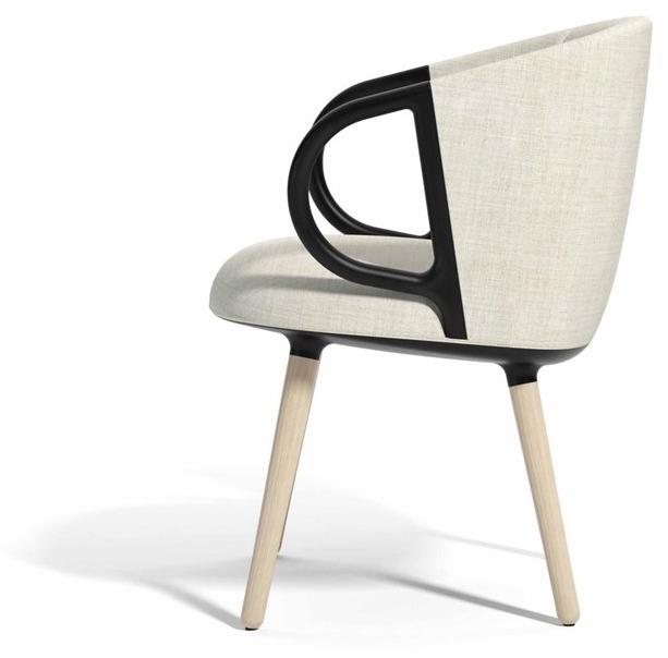 GABER Стул из ткани с подлокотниками Cucaracha sun-id-1450441 - Вид №1