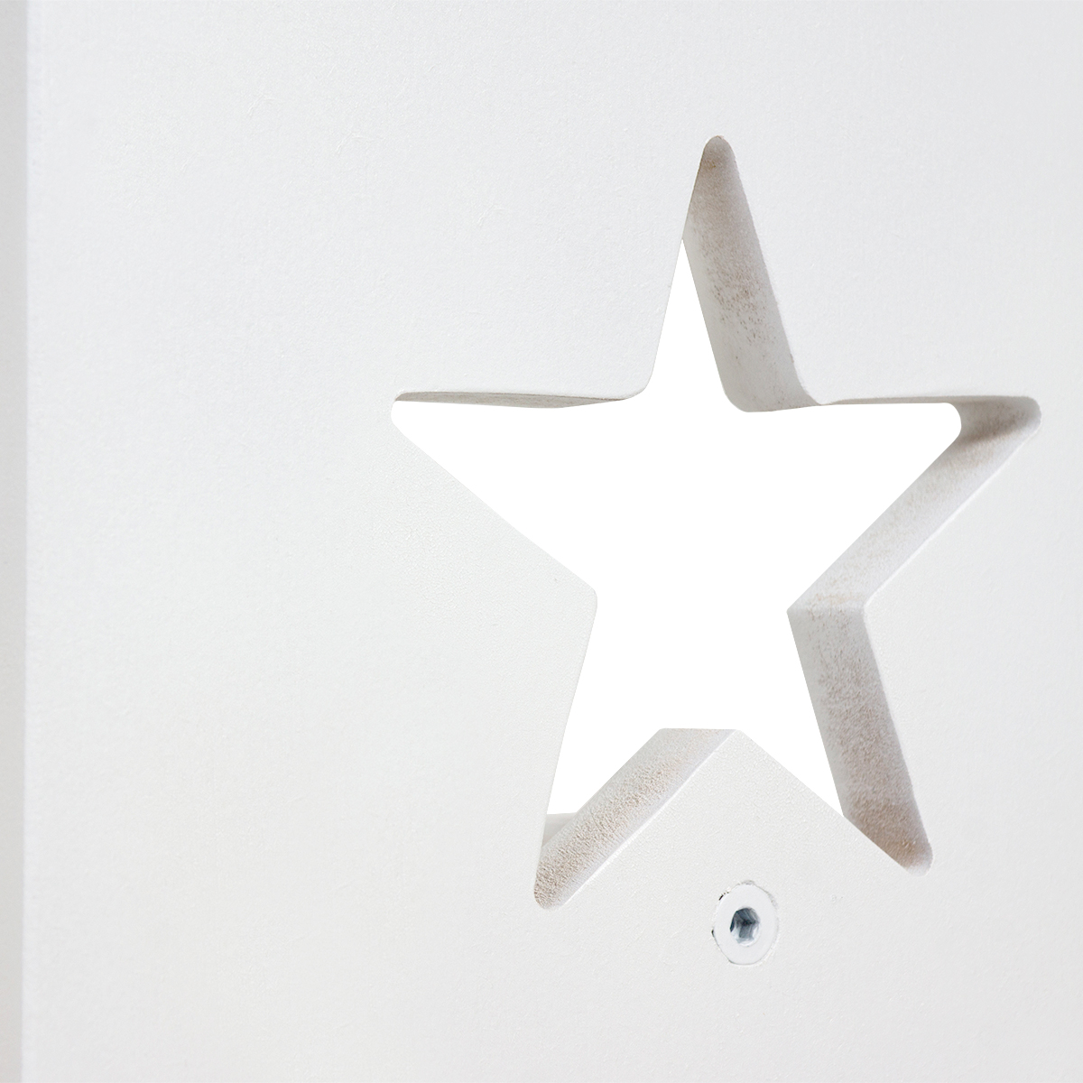 Детский табурет белый со звездочкой VAMVIGVAM  282235 Белый Santreyd  - Вид №1