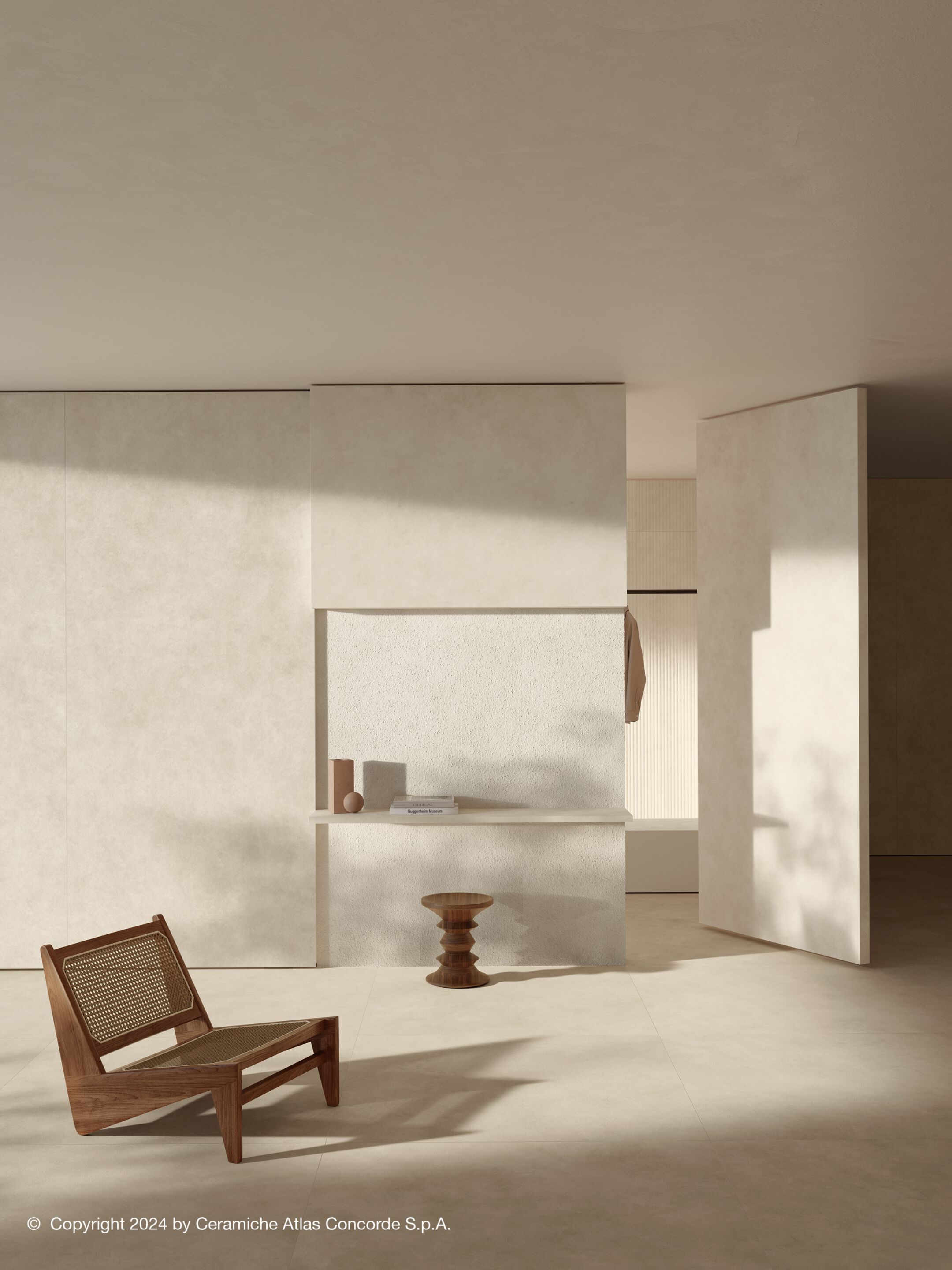 Пол / керамогранит с эффектом цемента Atlas Concorde Boost Expression ARCH-00072605 - Вид №16