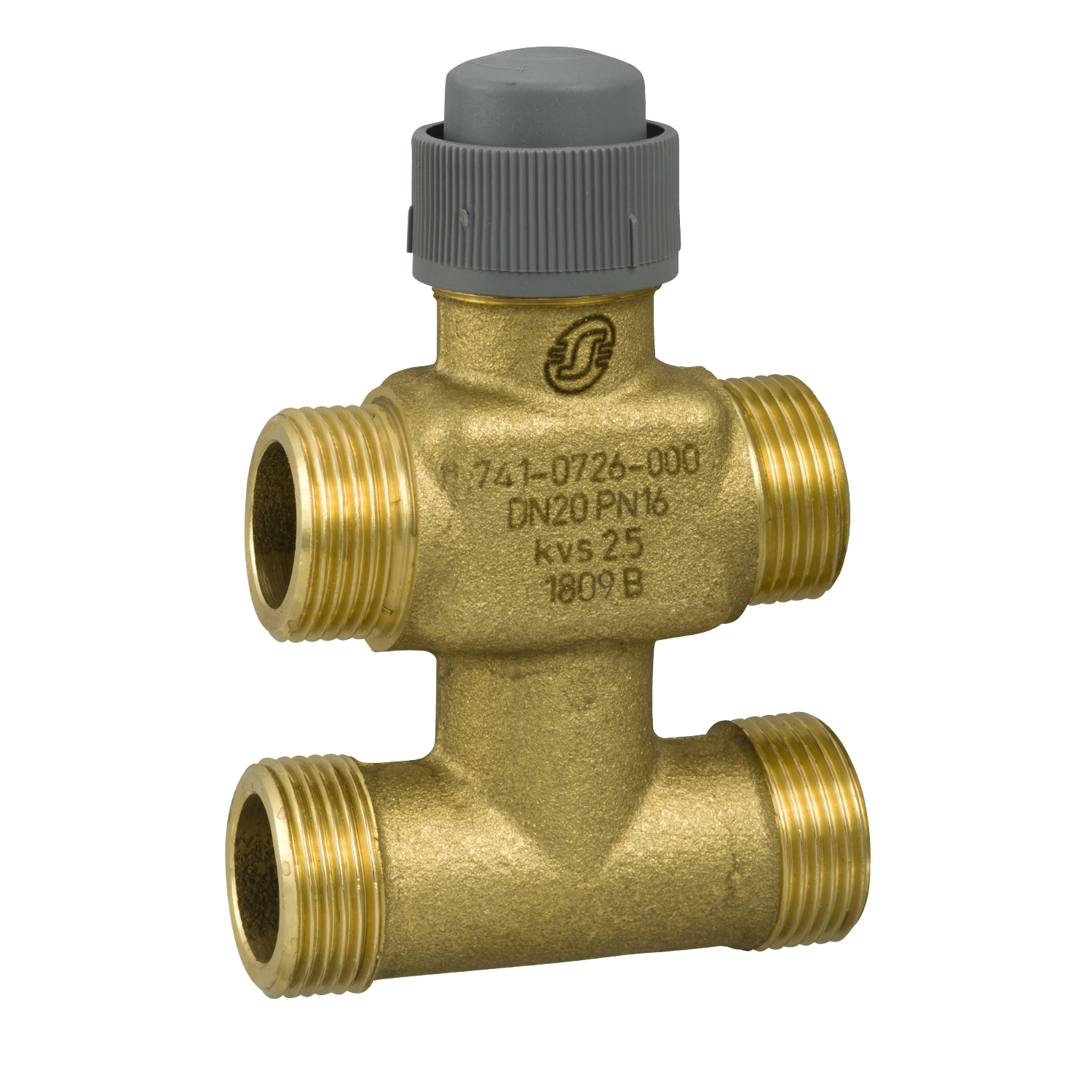 7410726000 Клапан зональный 3-ходовой с байпасом VZ42-G3/4-2,5 Schneider Electric 