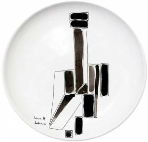 Kiasmo Керамическая тарелка Variation K+mv4