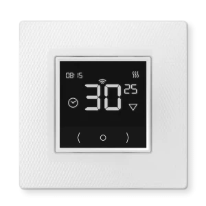 Терморегулятор для теплого пола Теплолюкс Ecosmart 25 электронный программируемый цвет белый