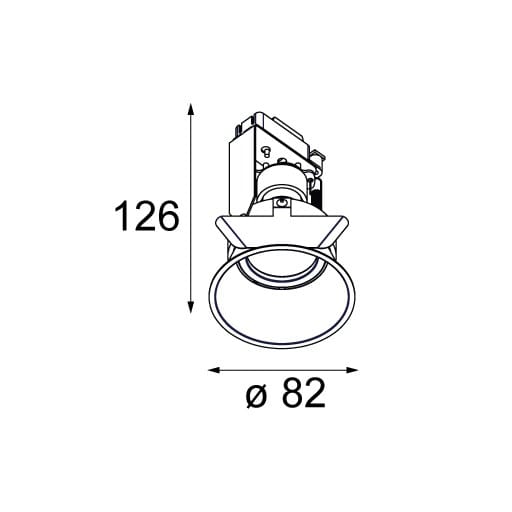 Утопленный светодиодный прожектор Modular Lighting Instruments LOTIS ARCH-00100749 - Вид №36