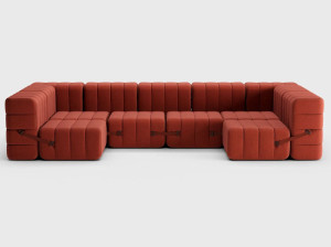 Модульный тканевый диван