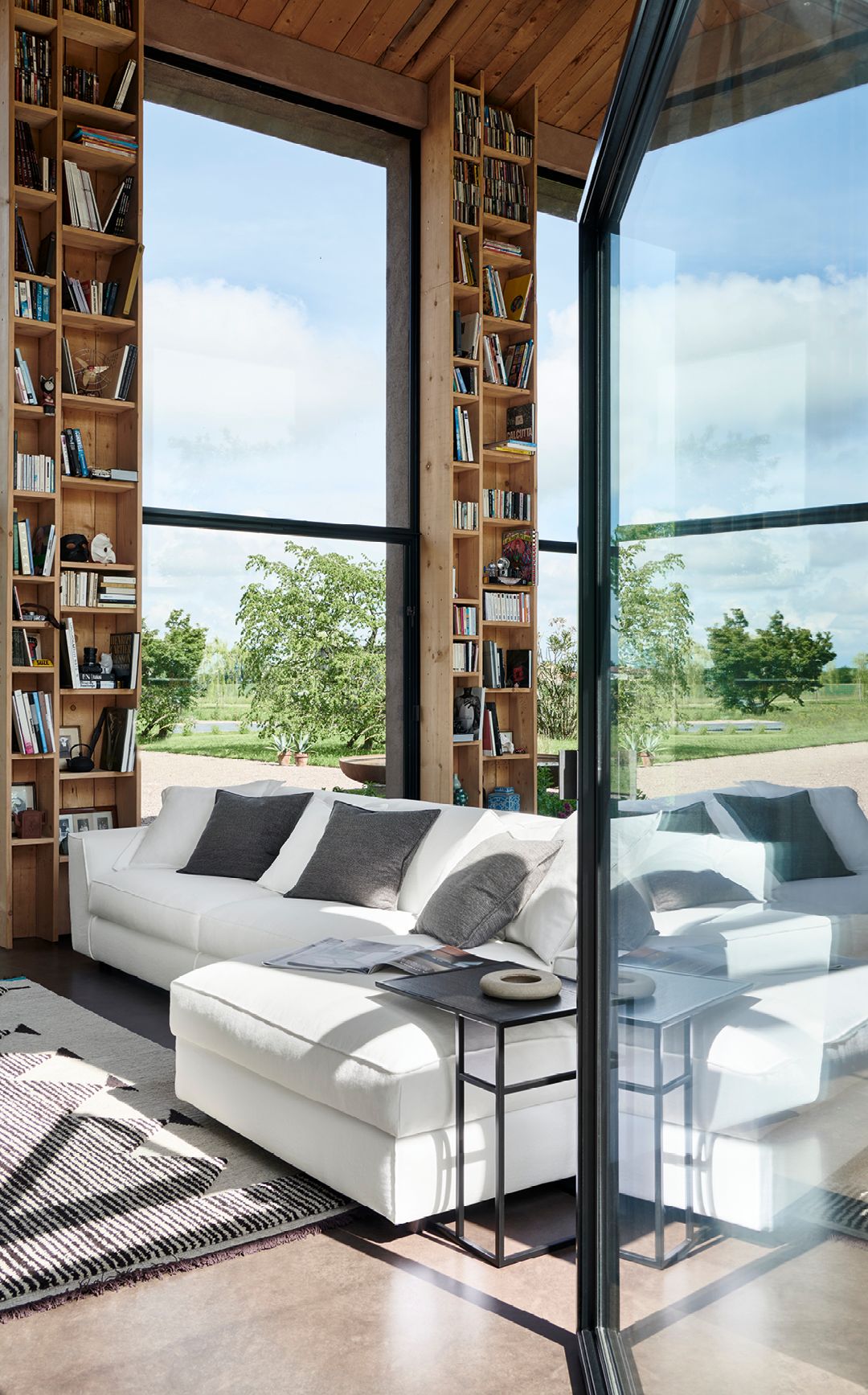 Секционный тканевый диван с полуостровом Twils NEWPORT ARCH-00055277 - Вид №1