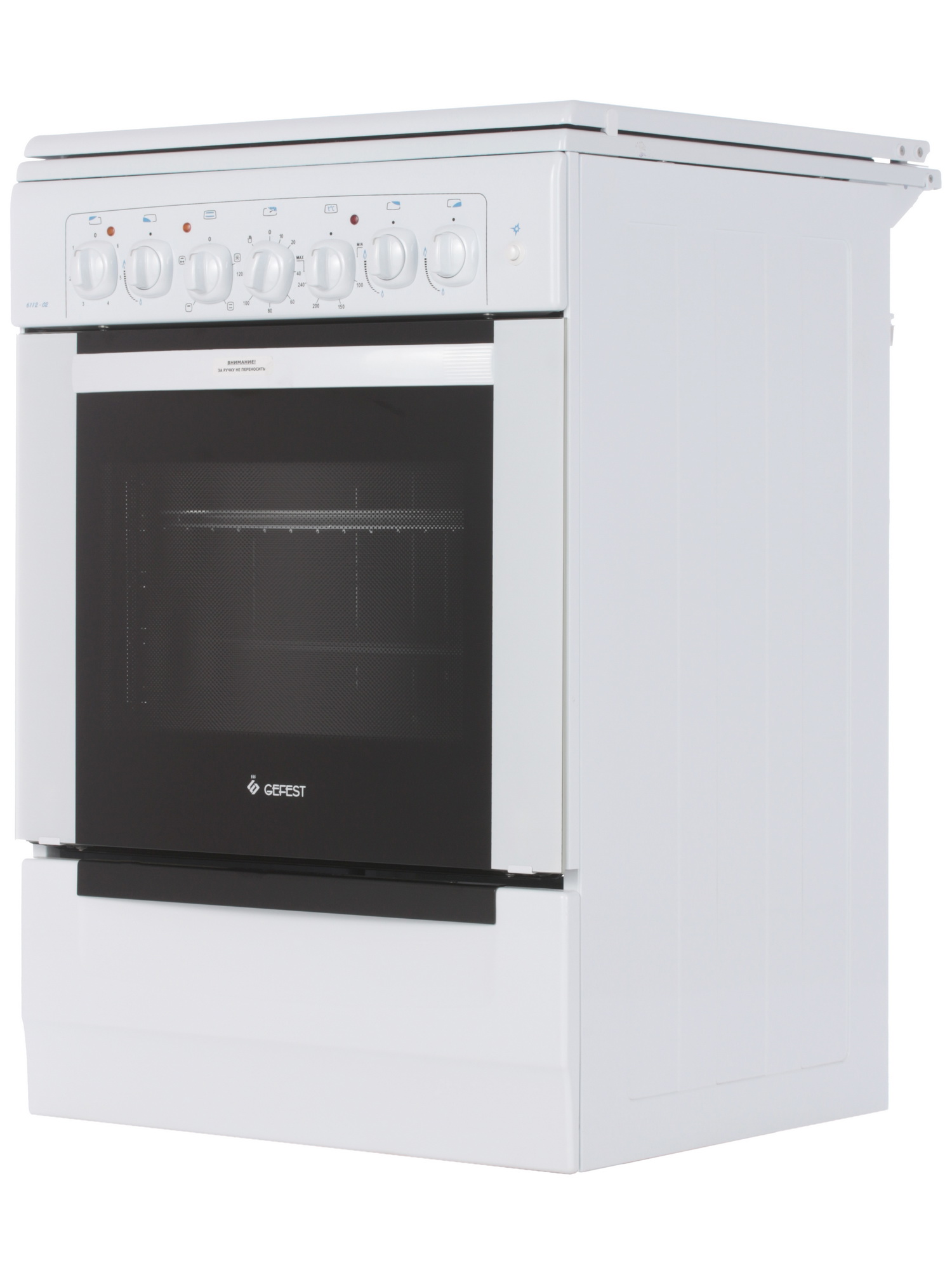1089384 Комбинированная плита Gefest 6112-02 белый STDN-0070085 - Вид №2