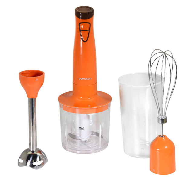 5070876 Блендер погружной Oursson HB1030/OR оранжевый STDN-0114643