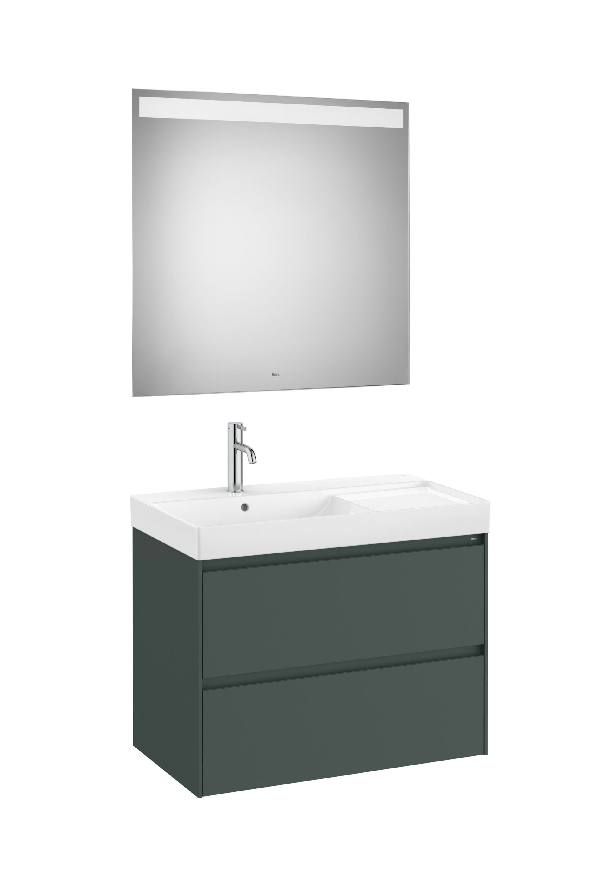 Деревянный одиночный умывальник с зеркалом Roca UNIK A8516 / A8517 ARCH-00015558 - Вид №17