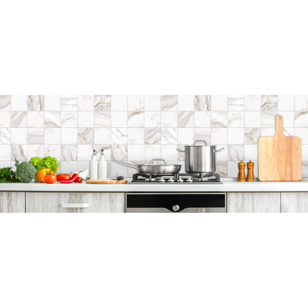 Santreyd Панель ПВХ Тиберио - мраморный глянец для стен 89154291 STLM-0079183 - Вид №5