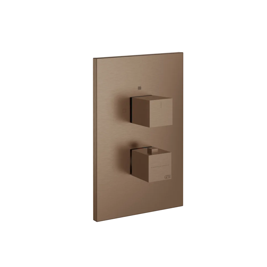 Смеситель для душа 20182 708 Gessi Rettangolo k МЕДНЫЙ МАТОВЫЙ PVD 20182708