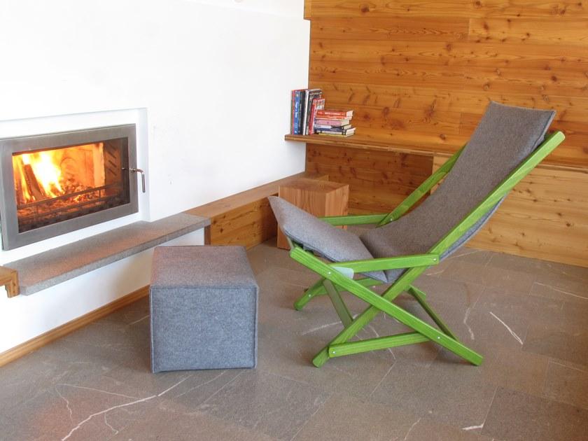 KARN Складной шезлонг из бука Happy design 956 - Вид №6