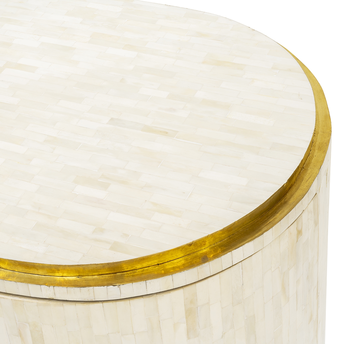 450259-18 ABHIKA БОРТОВЫЙ КОКТЕЙЛЬ H85 179X47 WHITE/GOLD  - Вид №3