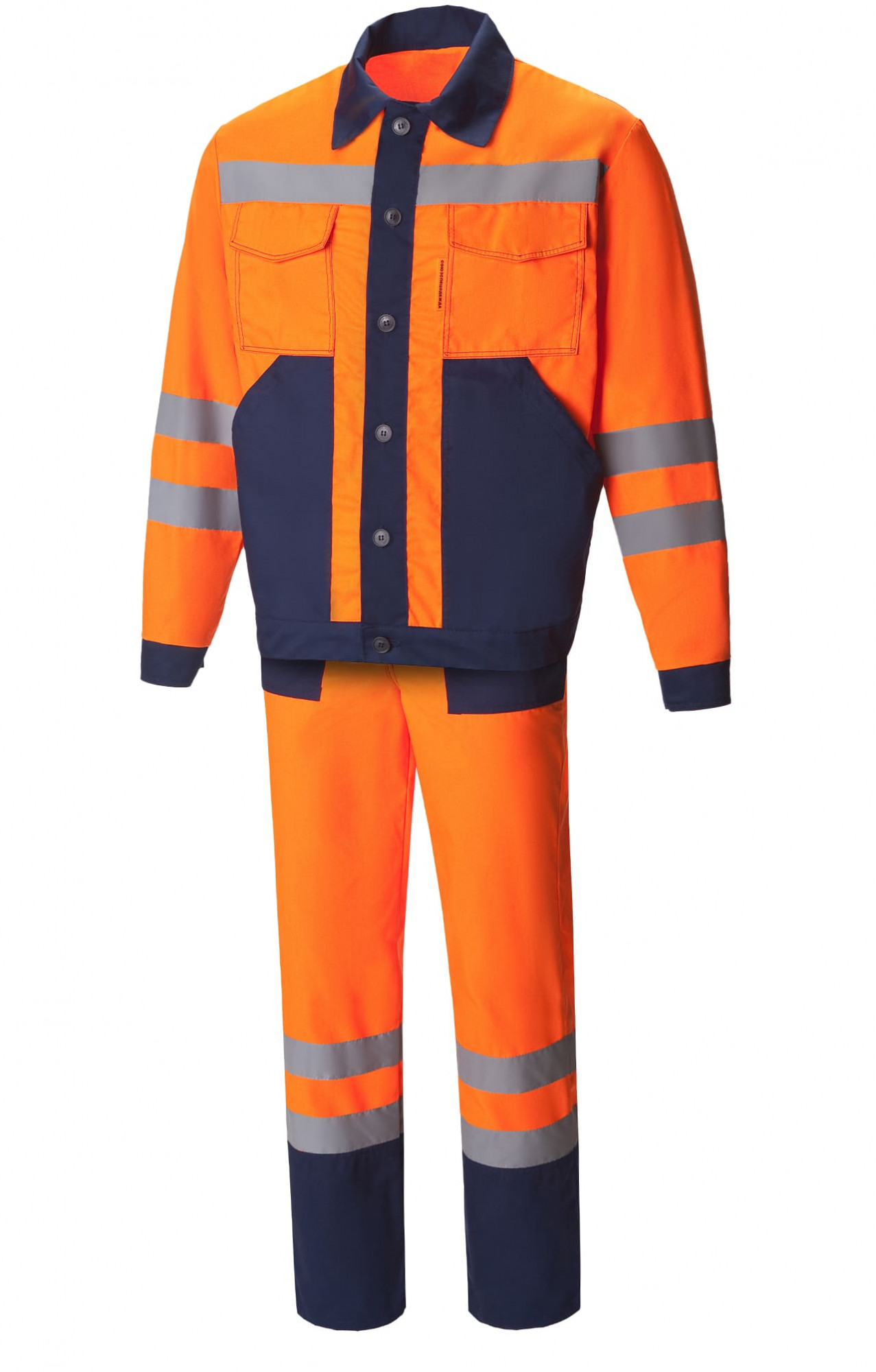 65941 Костюм "Магистраль" с СВП  Летняя спецодежда  размер 52-54/182-188 