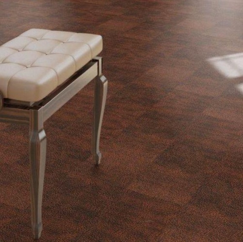 Кожаный пол CorkStyle Leather Bison Oxyd Натуральная кожа (Рельефная) 915х305 мм 1001500002 - Вид №2