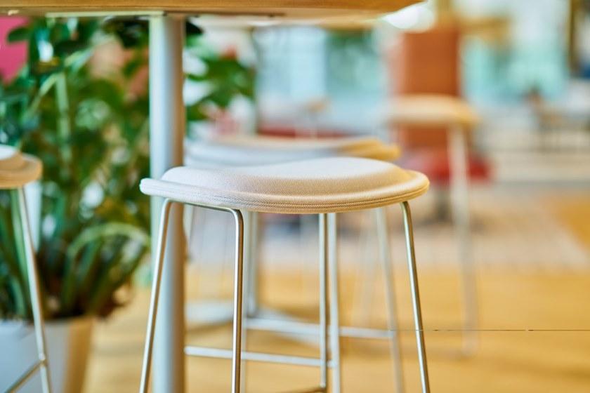 Cappellini Стул с обивкой из саночной ткани Hi pad sun-id-1460717 - Вид №2