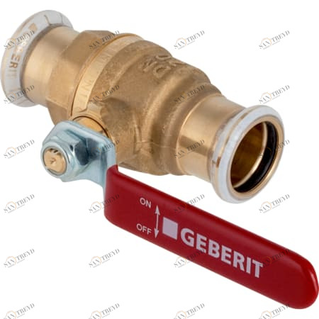 GEBERIT 94927 Шаровой кран Geberit Mapress, NPW, с рукояткой 
