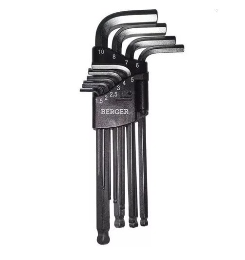 Набор ключей BERGER BG-10SHW 1250933 STDN-0090177
