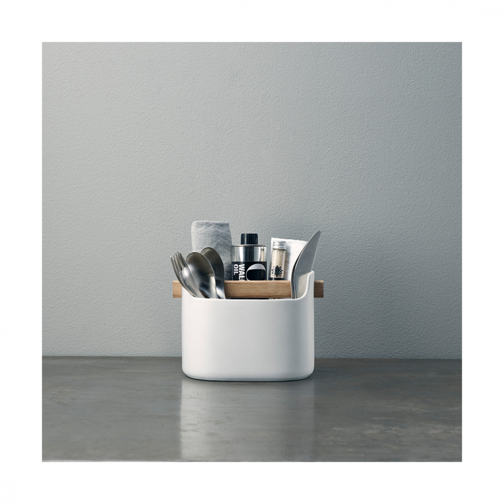 EVA SOLO 530638 Органайзер низкий, 15 см Керамика, дерево  - Вид №3