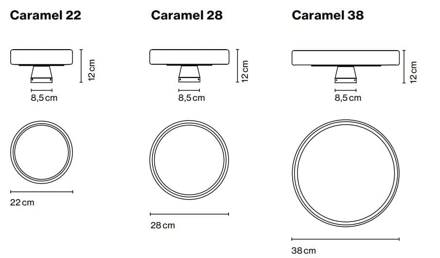 Настенный светильник из дутого стекла с регулируемой яркостью Marset CARAMEL ARCH-00080628 - Вид №16