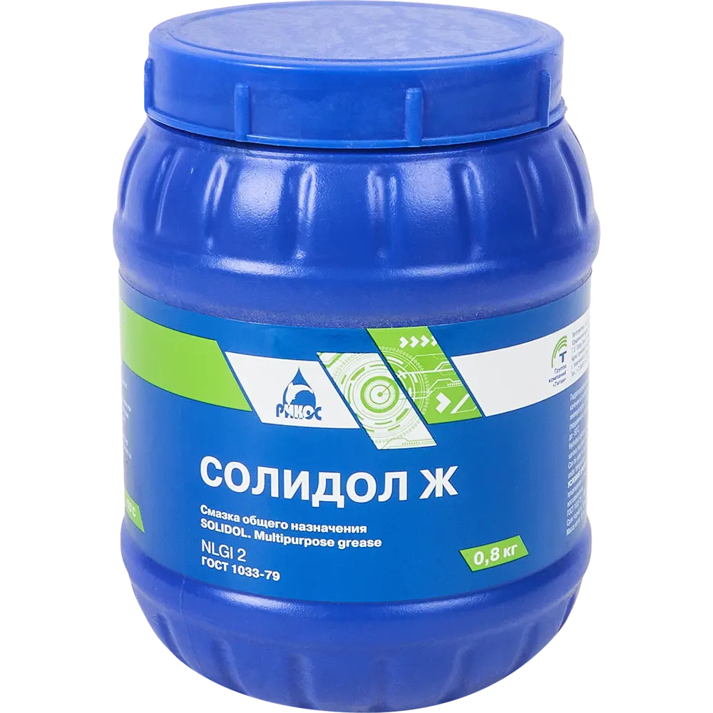 ТИТАН-СМ Солидол Ж - антифрикционная смазка для стали 800 г 87420159 STLM-0073826