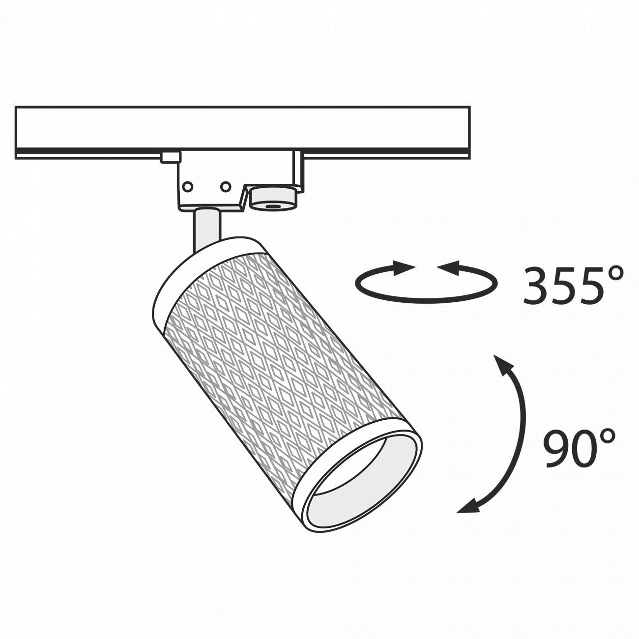 Трековый светильник золотой TR011 TECHNICAL SINGLE PHASE TRACK SYSTEM 00-3956224 Золото  - Вид №2