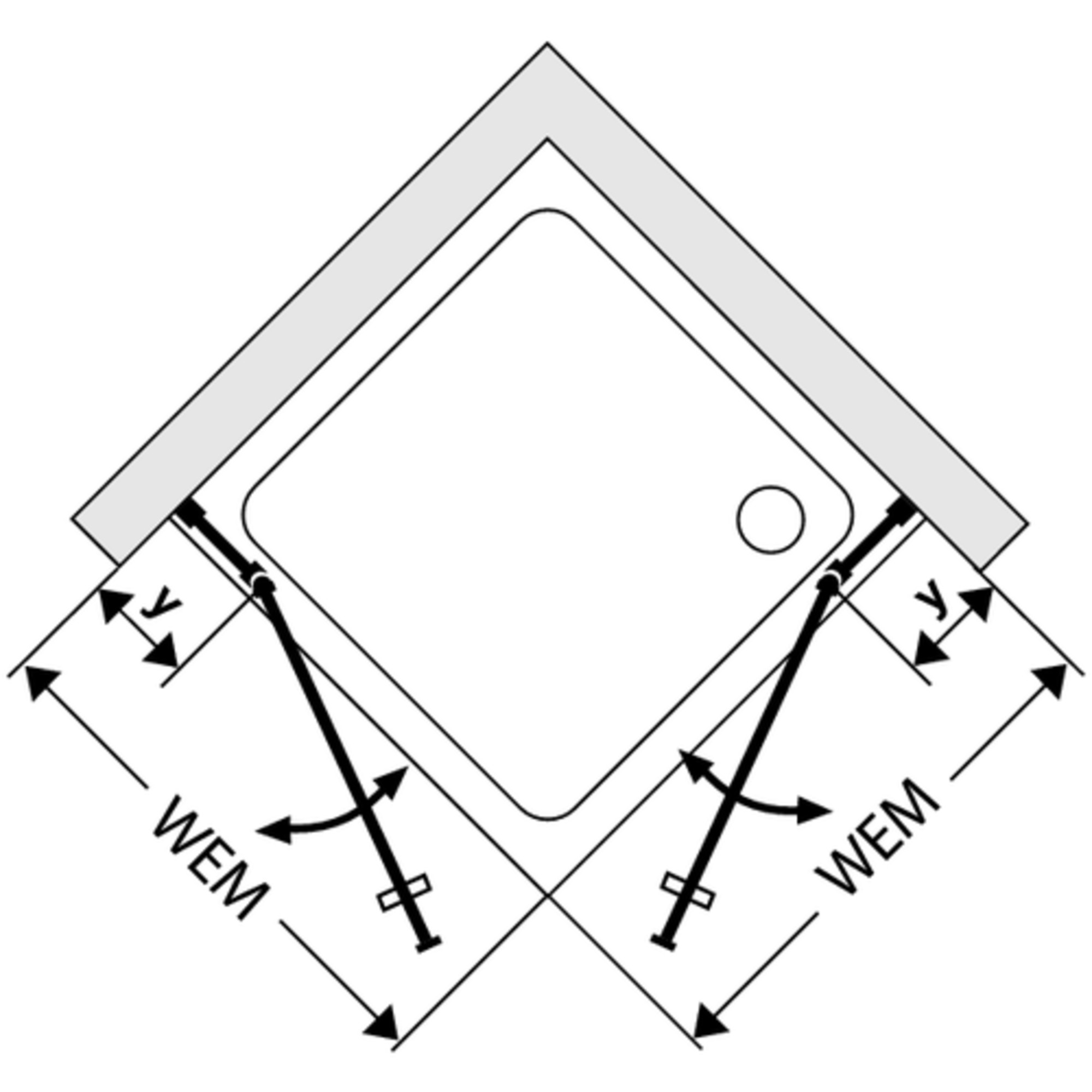 339.423020 Bella Vita Nova Collection душевая кабина Duscholux BellaVITA Nova 45796 - Вид №1