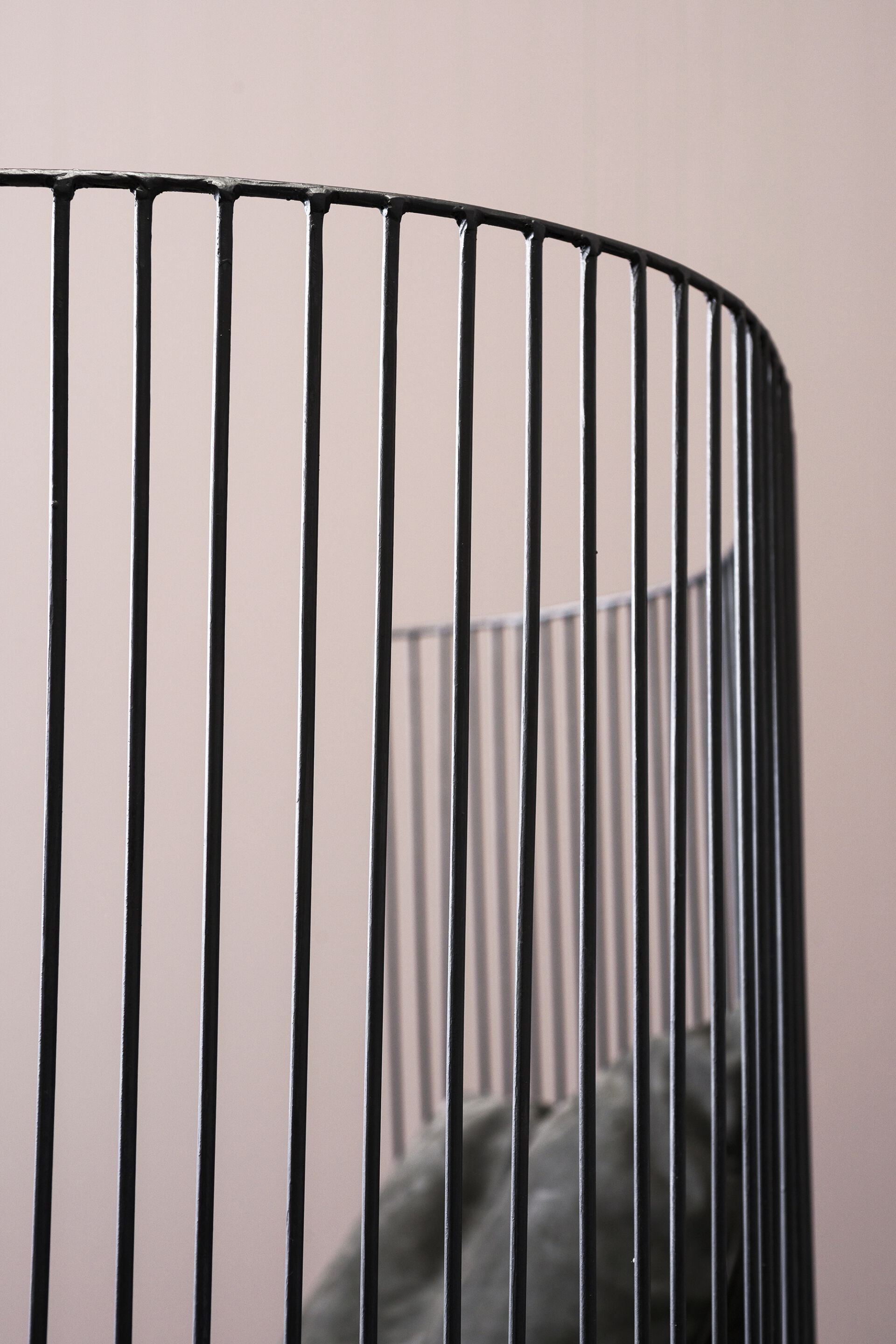 Металлическая скамья со спинкой Baxter метла ARCH-00043356 - Вид №2