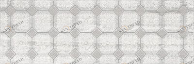 Glossy Декор серый 20х60 Laparet VTA8460110