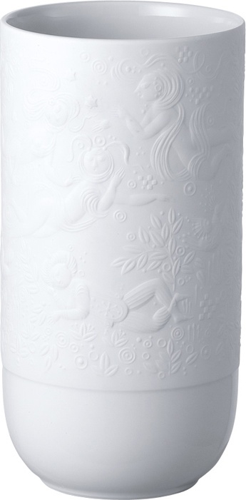 81019 Rosenthal Ваза Rosenthal Волшебная флейта 24см, фарфор, белая Фарфор 