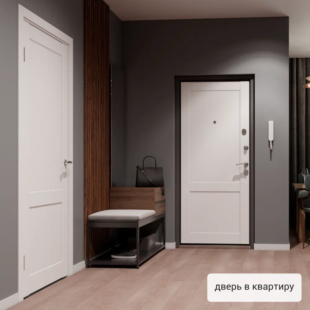 Дверь входная металлическая Ронда860 мм левая цвет танганика TOREX STLM-2056450 - Вид №16