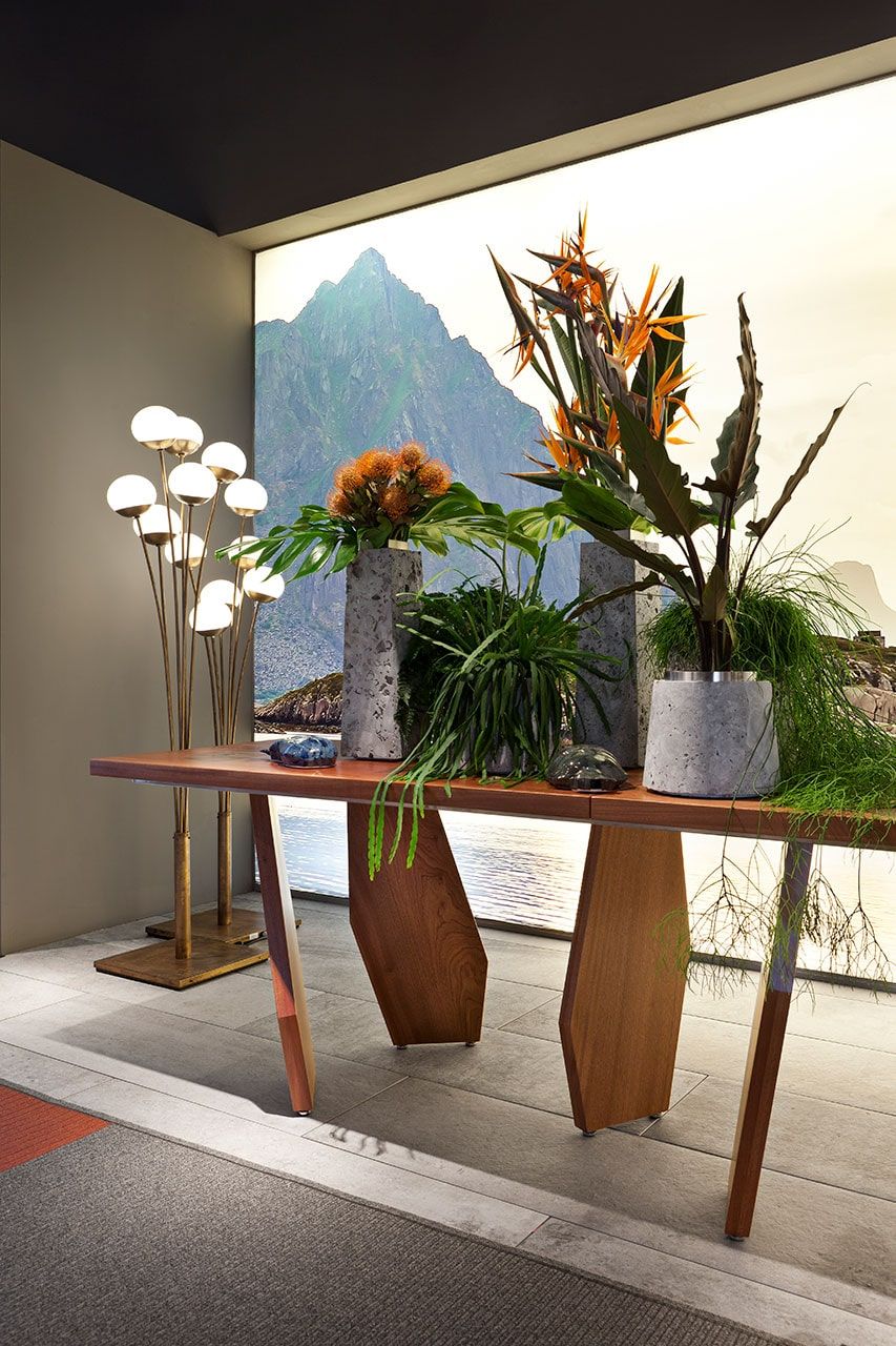 Прямоугольный садовый стол из красного дерева Exteta 10th ARCH-00010657 - Вид №1