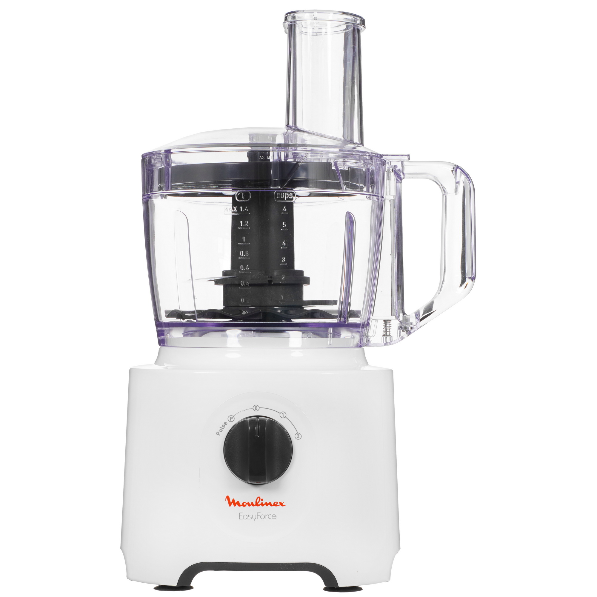 8142714 Кухонный комбайн Moulinex Easy Force FP244110 белый STDN-0132860 - Вид №2