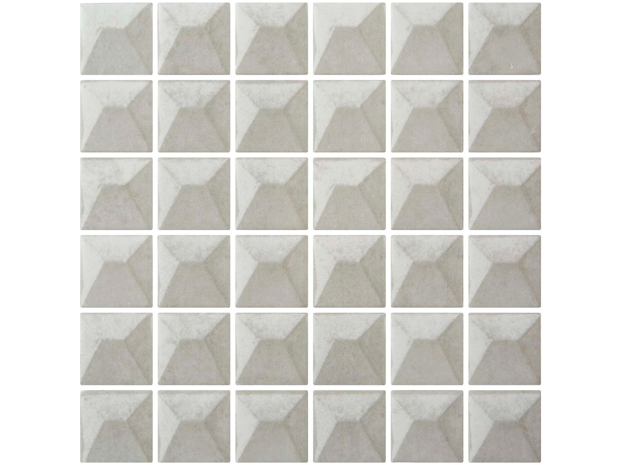 Переработанная стеклянная мозаика Onix пирамида ARCH-00140132