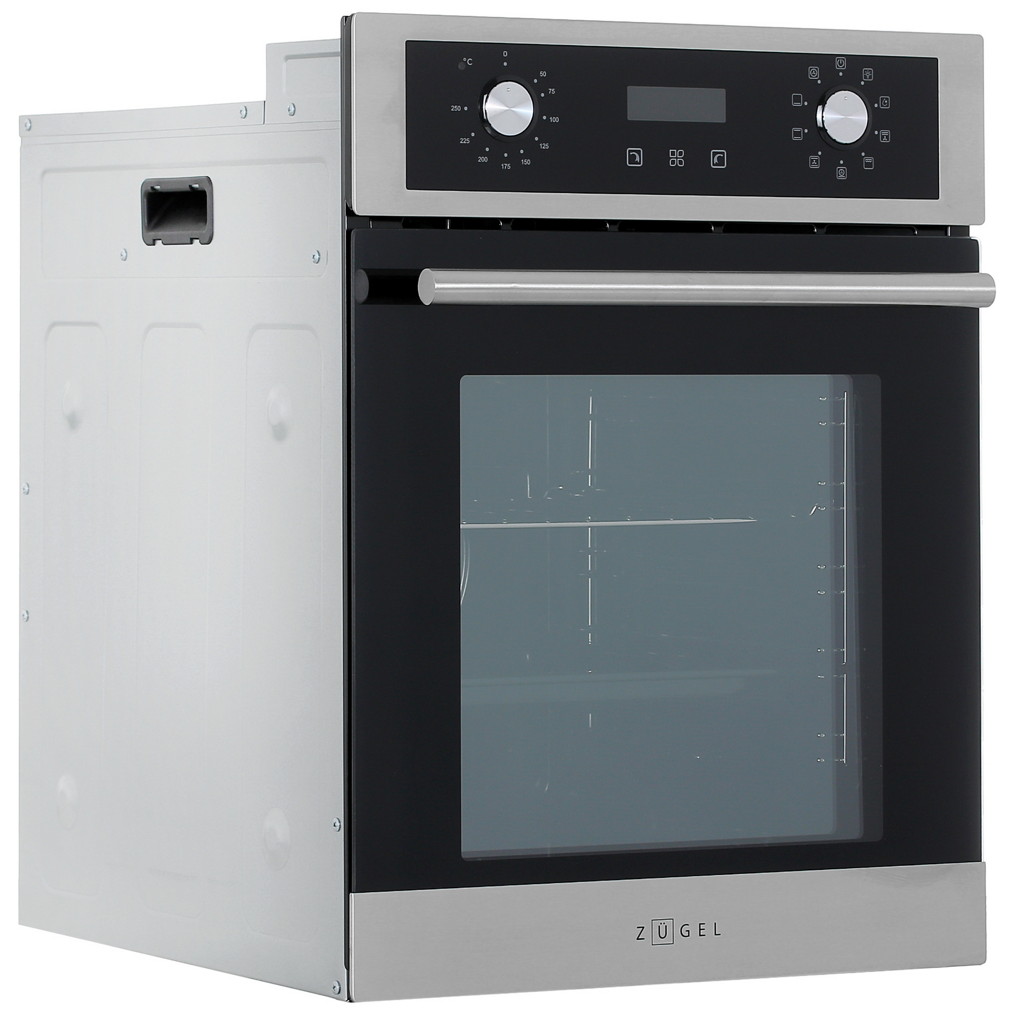 5370055 Электрический духовой шкаф ZUGEL ZOE452X серебристый STDN-0138175 - Вид №1